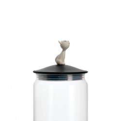 Recipiente para Comida de Gato Preto - MiòJar - A Di Alessi