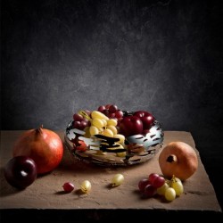 Cesto/Fruteira Redondo ø21cm Inox - Barknest - Alessi