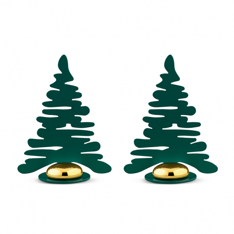 Set of 2 Place Card Holders - BarkPlaceTree - Alessi