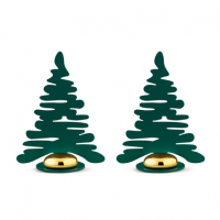Lot de 2 marque-places de table – BarkPlaceTree – Alessi