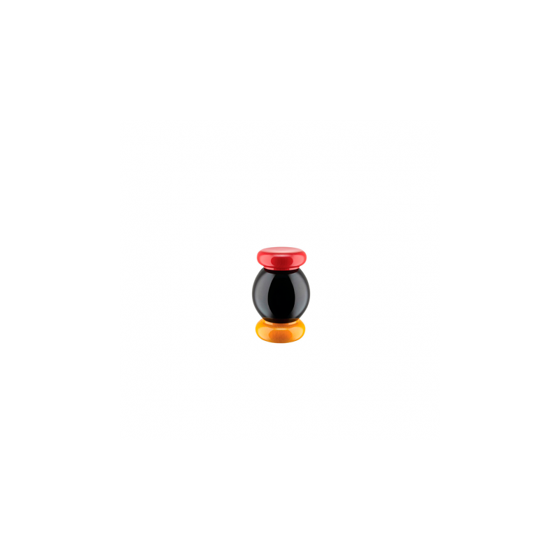 Moinho de Especiarias Preto Vermelho, Amarello E Preto - Alessi
