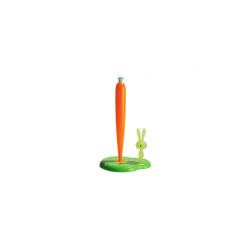 Porta-Rolos de Cozinha Verde - Bunny & Carrot - A Di Alessi