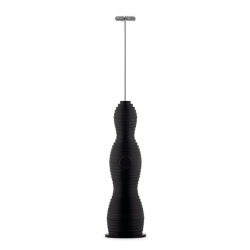 Batedor de Leite Preto - Pulcina - Alessi