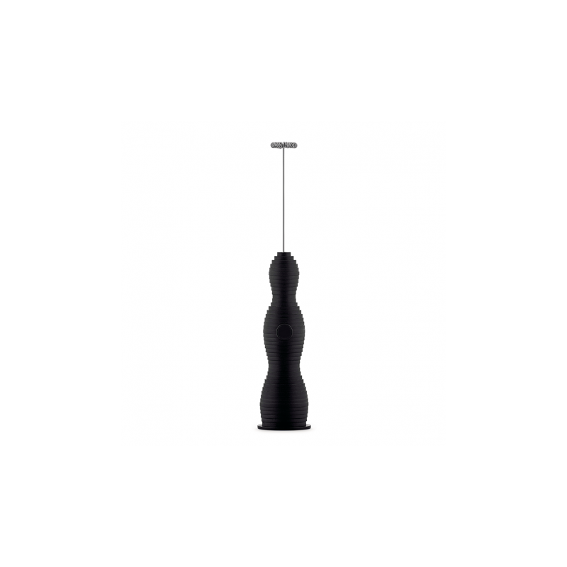 Batedor de Leite Preto - Pulcina - Alessi