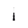 Batedor de Leite Preto - Pulcina - Alessi