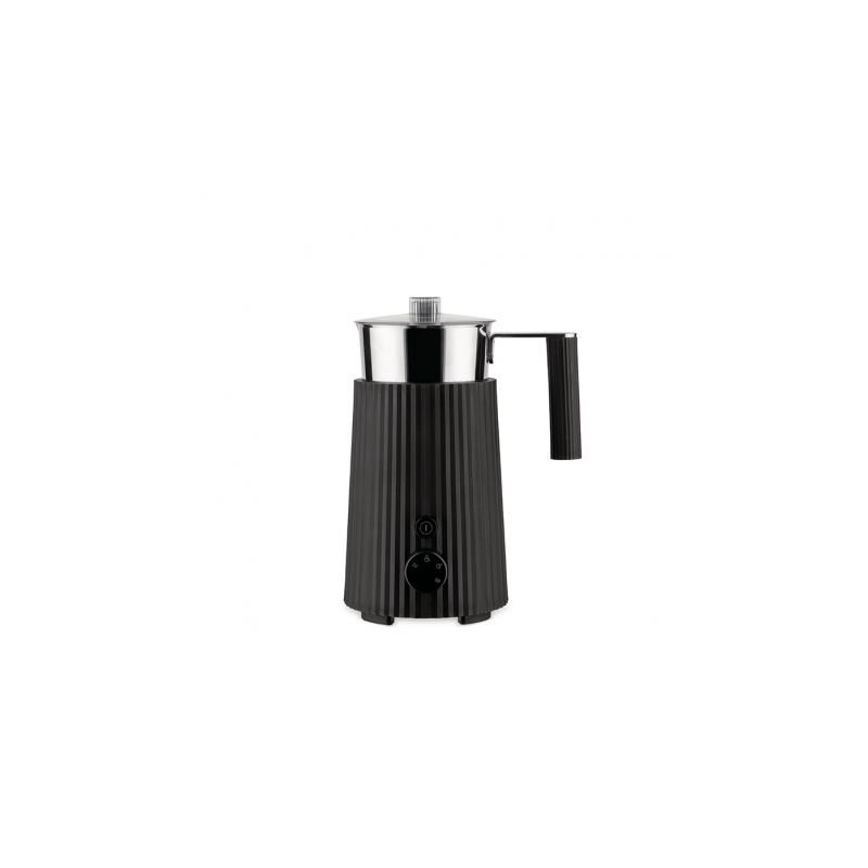 Batedor de Leite Preto - Plissé - Alessi