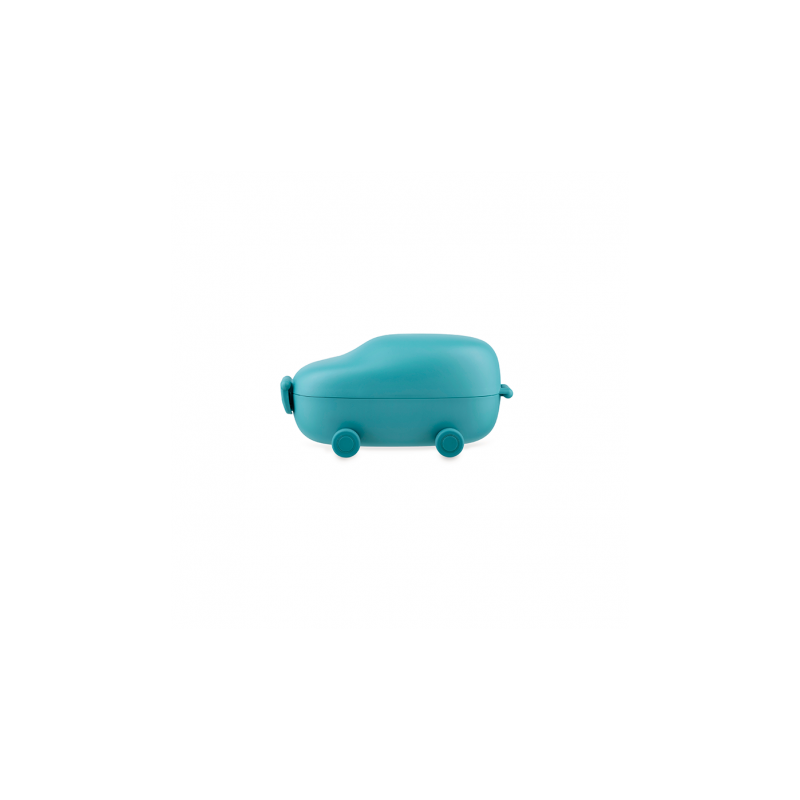 Caixa para Snacks com 2 Compartimentos Azul Claro - Food a Porter - Alessi
