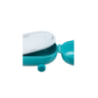 Caixa para Snacks com 2 Compartimentos Azul Claro - Food a Porter - Alessi