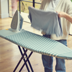 Cobertura para Tábua de Engomar 124cm Cinza Linear - Flexa - Joseph Joseph