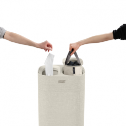Cesto para Roupa 60L Cru - Tota - Joseph Joseph