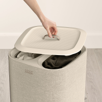 Panier à linge 60 L écru - Tota - Joseph Joseph