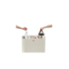 Cesto para Roupa Tripartido 90L Cru - Tota Trio - Joseph Joseph