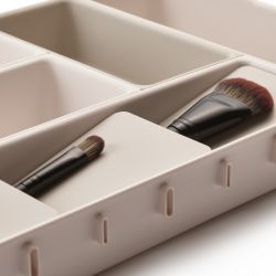 Organizador de Maquilhagem 7 peças Creme - Viva - Joseph Joseph