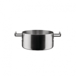 Caçarola com 2 Pegas 20cm - Convivio Aço - Alessi