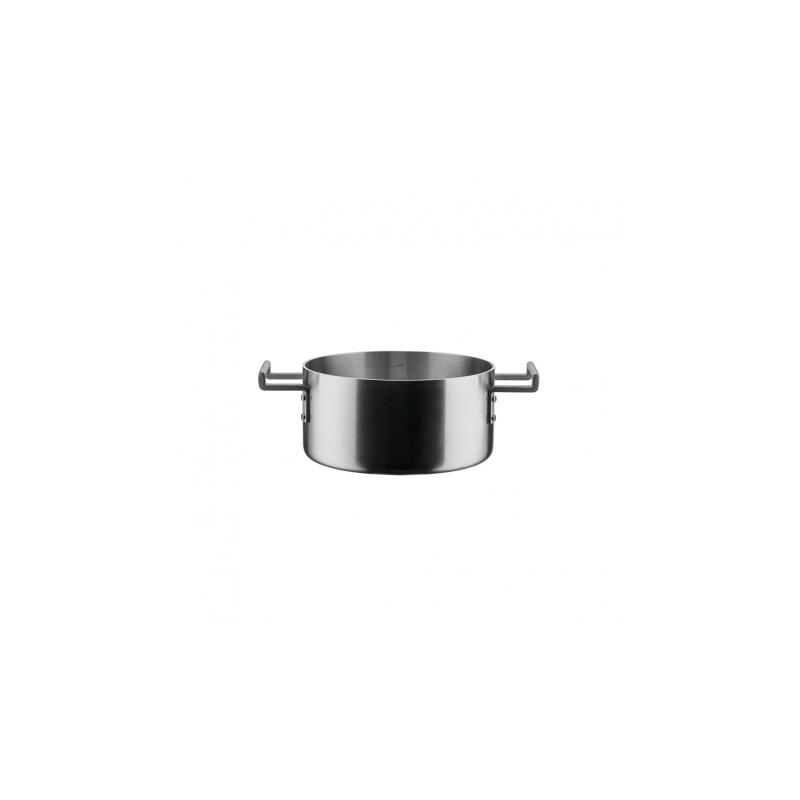 Caçarola com 2 Pegas 20cm - Convivio Aço - Alessi