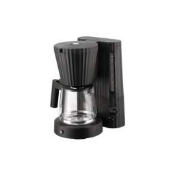 Máquina de Café de Filtro Preto - Plissé - Alessi