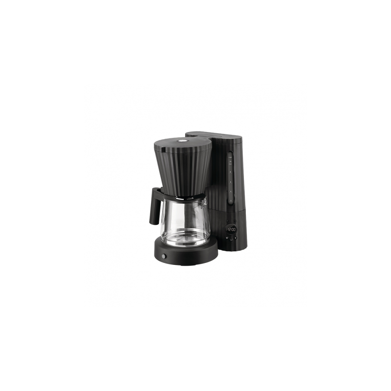 Máquina de Café de Filtro Preto - Plissé - Alessi