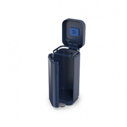 Balde do Lixo com Pedal 40L Azul - Porta - Joseph Joseph
