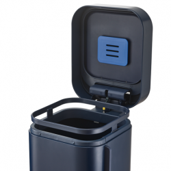 Balde do Lixo com Pedal 40L Azul - Porta - Joseph Joseph