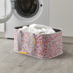 Cesto para Roupa Colapsável 35L Peach Blossom - Hold-All - Joseph Joseph