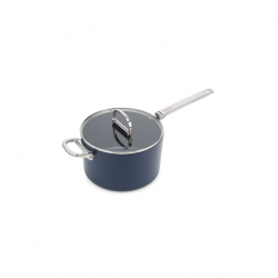 Tacho Cerâmica Antiaderente com Pega Dobrável 15cm Azul - Space - Joseph Joseph