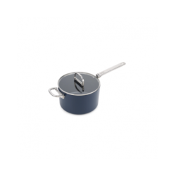 Tacho Cerâmica Antiaderente com Pega Dobrável 15cm Azul - Space - Joseph Joseph
