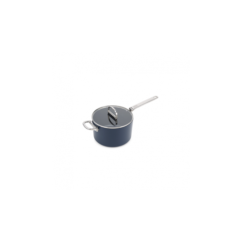 Tacho Cerâmica Antiaderente com Pega Dobrável 15cm Azul - Space - Joseph Joseph