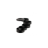 Porta-Cápsulas Preto - Plissé Break - Alessi
