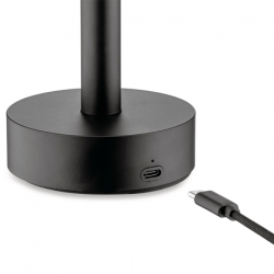 Wiederaufladbare tragbare schwarze Lampe - Tsumiki - Alessi