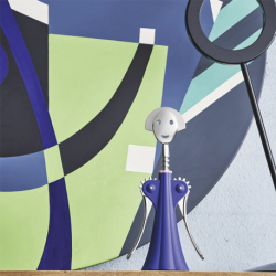 Tire-bouchon bleu - Anna G. - Alessi
