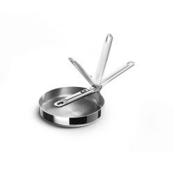 Frigideira 20cm Inox - Space Steel - Joseph Joseph