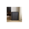 Cesto para Roupa Suja Tripartido 90L Preto - Tota Luxe - Joseph Joseph