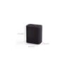 Cesto para Roupa Suja Tripartido 90L Preto - Tota Luxe - Joseph Joseph
