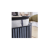 Cesto para Roupa Suja Tripartido 90L Preto - Tota Luxe - Joseph Joseph