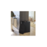 Cesto para Roupa Suja Tripartido 90L Preto - Tota Luxe - Joseph Joseph