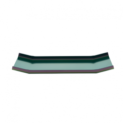 Tabuleiro Retangular Verde e Roxo - Arran - Alessi