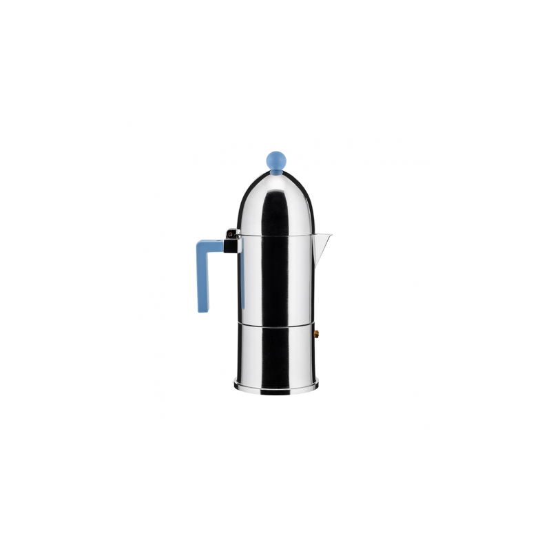 Cafeteira Espresso Indução Azul - La Cupola - Alessi