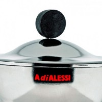 Espresso Coffee Maker – Alessi Stainless Steel Moka Pot – A di Alessi