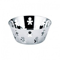 Round Fruit Bowl - Girotondo Stainless Steel - A di Alessi