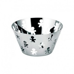 Fruteira Redonda Ø18cm - Girotondo Inox - A Di Alessi