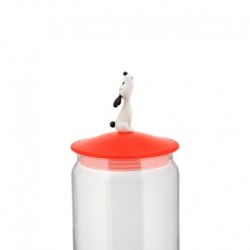 Recipiente para Comida de Cão Preto - LulàJar - A Di Alessi