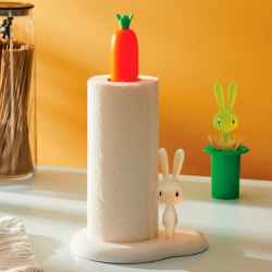 Porta-Rolos de Cozinha Verde - Bunny & Carrot - A Di Alessi