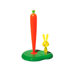 Porta-Rolos de Cozinha Verde - Bunny & Carrot - A Di Alessi