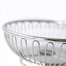 Cesto/Fruteira Redonda Ø15Cm Inox - Alessi