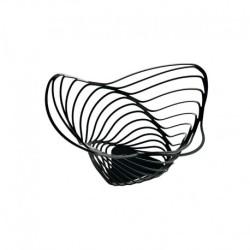 Fruteira Alta Ø26cm Preto - Trinity - Alessi