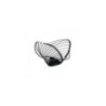 Fruteira Alta Ø26cm Preto - Trinity - Alessi