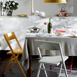 Cadeira Dobrável e Empilhável Vermelho – Piana - Alessi