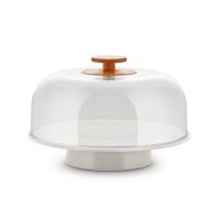 Plato para tarta con campana - Mattina - Alessi