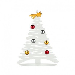 Árvore de Natal Decorativa 45cm - Bark for Christmas Prata - Alessi