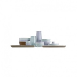 Conjunto de 4 Pratos Preto - Tonale - Alessi